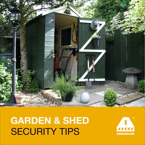 Immobilise Garden Shed Security Tips Recipero News Comment