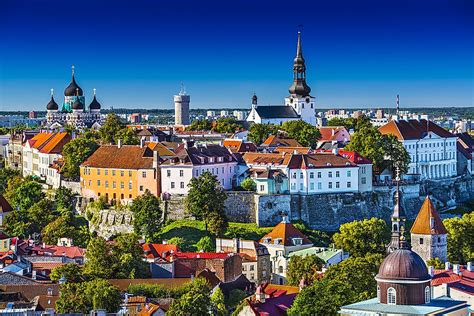 What Is The Capital City Of Estonia Worldatlas