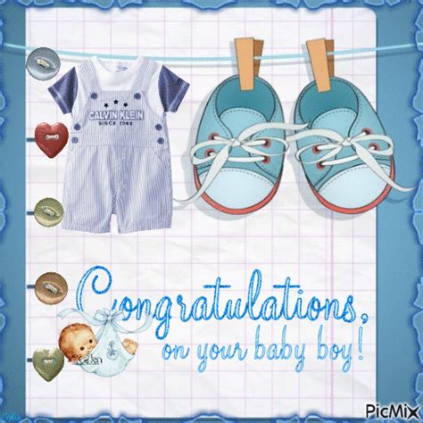 Congrats On Your New Baby Boy  Img Babette