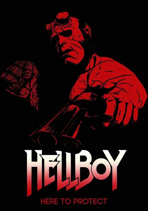 Hellboy Design 1 Movie Art Poster Social Media Marketing Plan