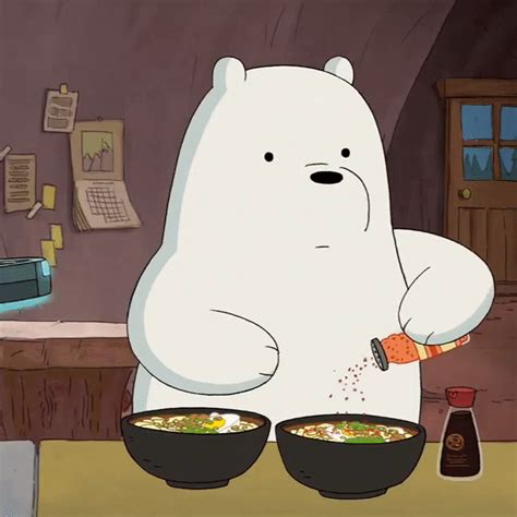 Dont be sad if u lose :) i might use it another time. Ice Bear Pfp - Ice Bear Takes Care Of The Food ...