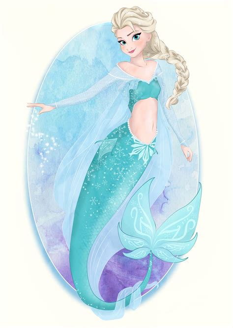 Disney Princesses As Mermaids Artofit
