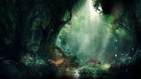Forest Art Wallpapers Wallpaper Cave