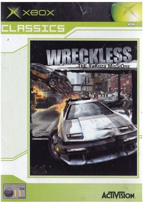 Wreckless The Yakuza Missions Classics Xbox Used Game Xbox Classic