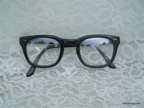 vintage military issue birth control glasses by thehomegnome