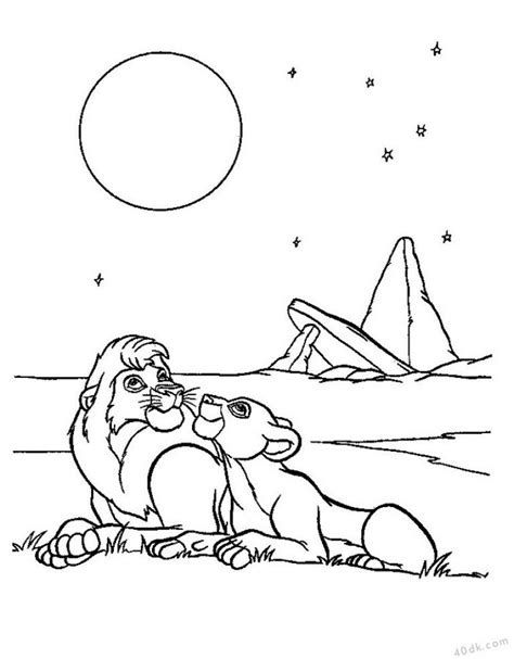 Kleurboeken disney schattige tekeningen disney tekeningen the lion king disney tekenen monochroom knutselen kunst. Simba Ausmalbilder - Kinder-malvorlagentv.com ...