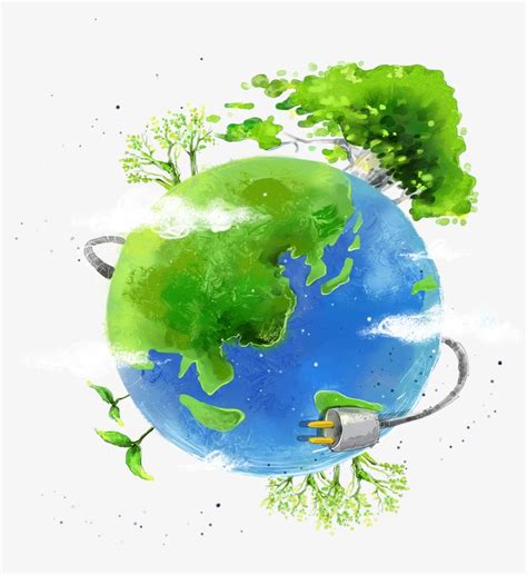 Hand Painted Art Charging Earth Hand Painted Art Earth Png And Psd