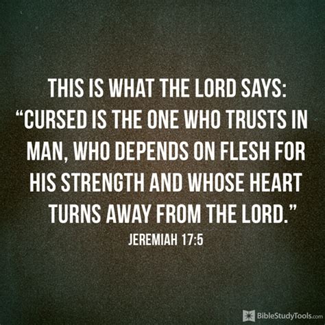 Jeremiah 175 This Is What The Lord Says “cursed Is The One Who