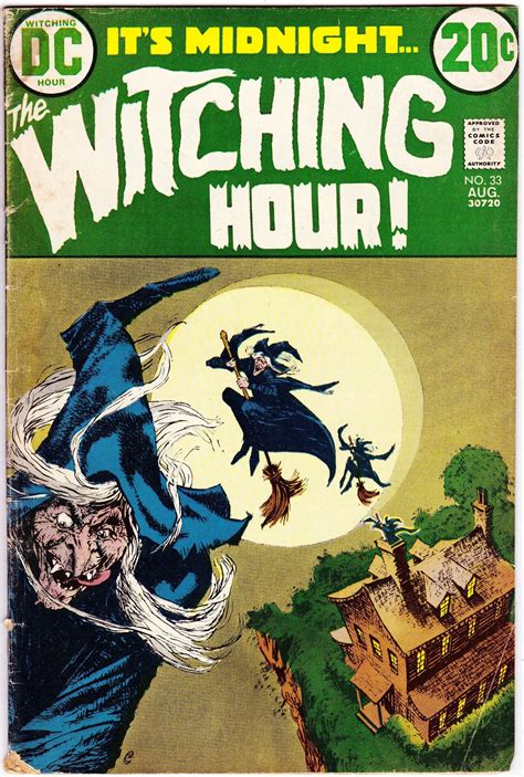 Witching Hour 33 1969 Series August 1973 DC Comics | Etsy | Comics, Dc comics, Horror comics