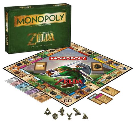 The Legend Of Zelda Monopoly Zelda Ts Legend Of Zelda Monopoly