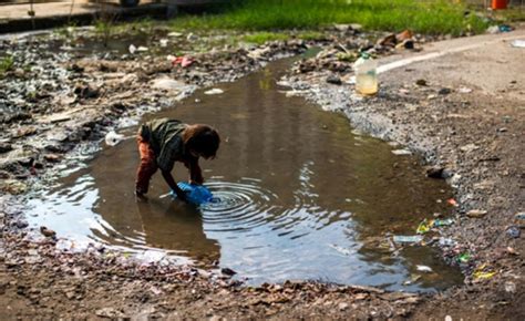Falta De Saneamento Afeta 417 Das Crianças Até 5 Anos