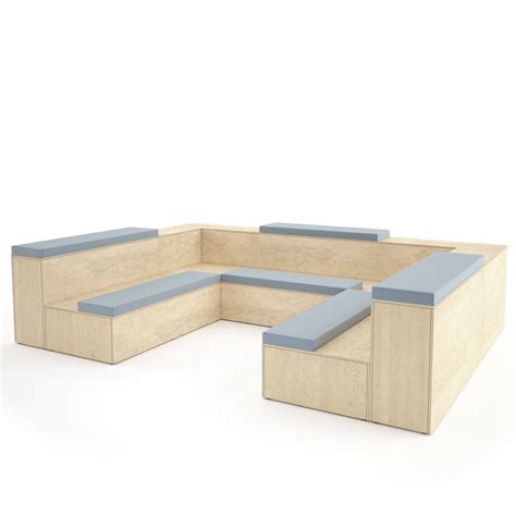 Platforms Tiered Seating Plywood Tiered Seating Apres Furniture