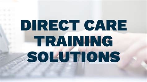 Online Training Solutions For Direct Care Providers Youtube