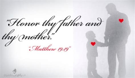 Free Honor Thy Father And Thy Mother Ecard Email Free Personalized