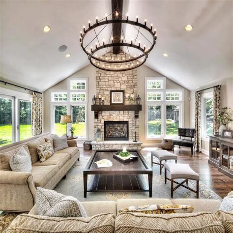 27 Absolutely Beautiful Living Rooms With Fireplaces Photo Gallery
