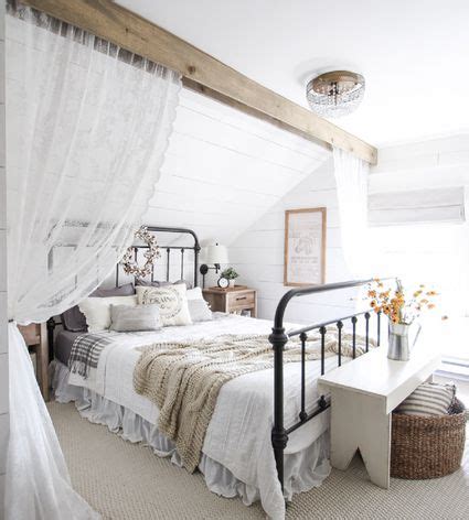 Eclectic bedroom with bright hanging pendant lights. 24 Master Bedroom Lighting Ideas