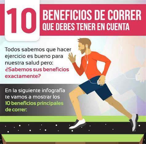 10 Beneficios De Correr O Running Infografía La