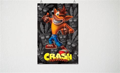 Poster A4 Crash Bandicoot Elo7 Produtos Especiais