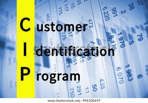 Acronym Cip Customer Identification Program Stock Illustration