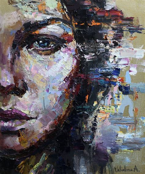 Error Abstract Portrait Portrait Painting Abstract Portrait Painting