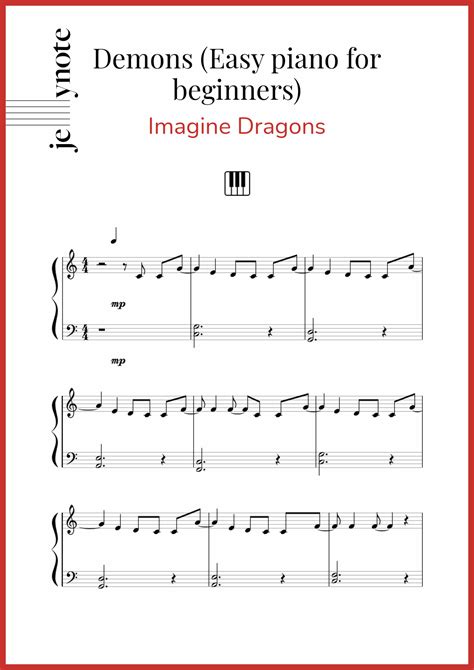 Believer Imagine Dragons Sheet Music Easy 394429 Believer Imagine