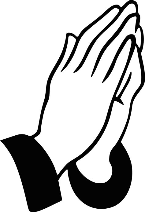 download hands praying christian royalty free vector graphic pixabay