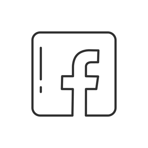 Facebook, facebook button, facebook logo, logo icon