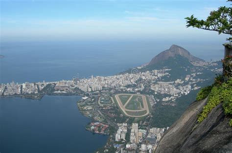 Aerial View Of Rio De Janeiro Brazil Stock Image Image Of Beach