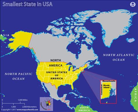 Which Is The Smallest State In The United States Answers