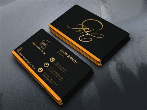 Check Out My Behance Project Business Card