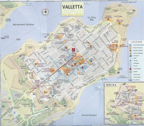 Large Valletta Maps For Free Download And Print High Resolution And