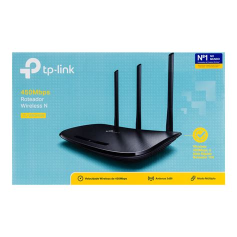 Roteador Wireless N 450 Mbps Tl Wr940n Tp Link Gtineanupc