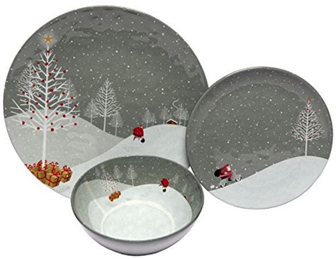 Christmas Melamine Plates Lenox Holiday Melamine Dinner Plates Set Of