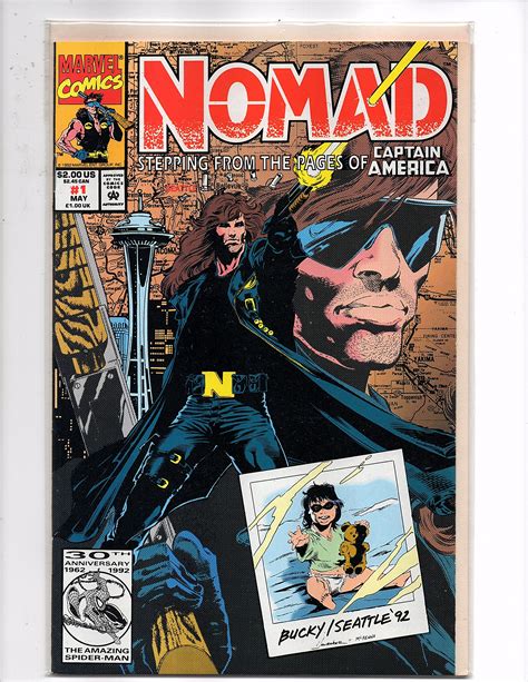 Marvel Comics 1992 Nomad 1 Gatefold Front Cover Comic Books