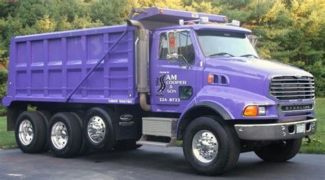 Pin By Amy Jo Smiles On Purple Trucks Purple Dump Truck