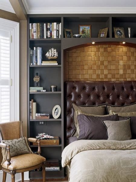 Home Dzine Bedrooms Storage Ideas Around The Headboard