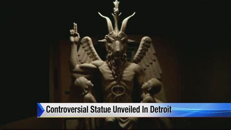 Satanic Statue Unveiled In Detroit