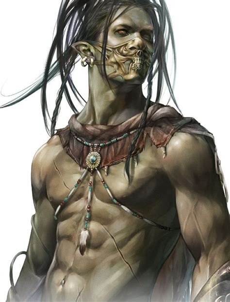 Orc Male Dark Fantasy Artwork Fantasy Art Fantasy Warrior