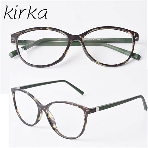 Kirka Women Tr90 Retro Optical Eyeglasses Frame Myopia Eyewear Designer Eye Glasses Frames For