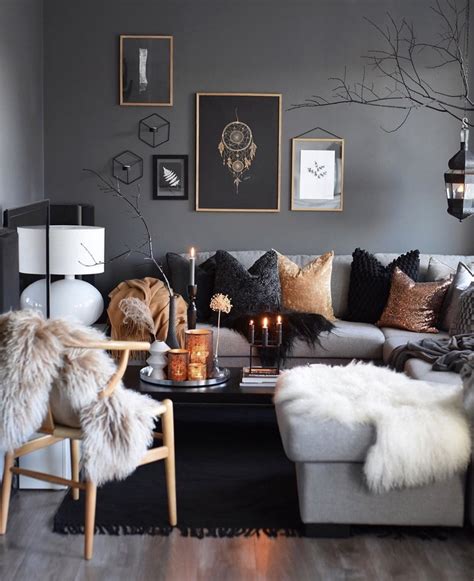 10 Dark living room ideas that will welcome autumn - Daily Dream Decor