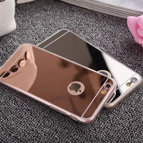 rose gold mirror phone case iphone 6 covers phone case accessories iphone