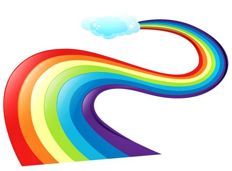 Rainbow Vector Free At Getdrawings Free Download
