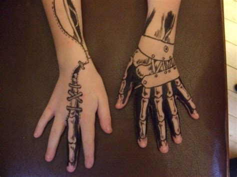 Henna Skeleton Skeleton Hand Tattoo Body Art Tattoos Hand Tattoos