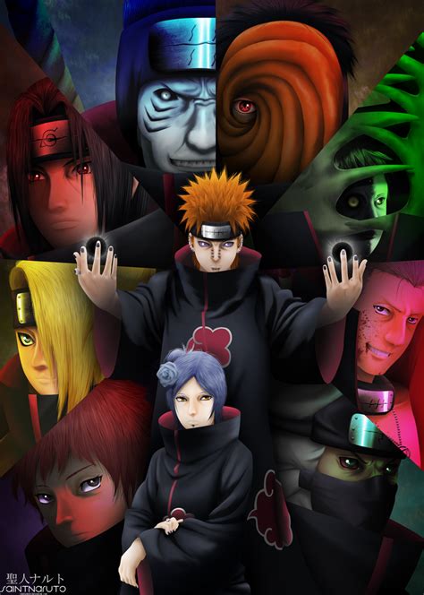 Akatsuki By Saintnaruto On Deviantart