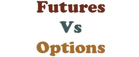 Difference Between Futures And Options With Comparison Chart Key