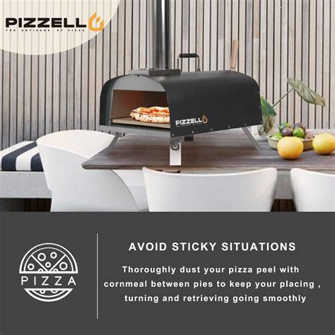 Pizzello Outdoor Pizza Oven Wood Fired Portable Wood Pellet Pizza Oven