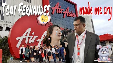 Fernandes and datuk kamarudin famously bought the ailing airline for a token myr1. TONY FERNANDES AIRASIA MADE ME CRY - YouTube