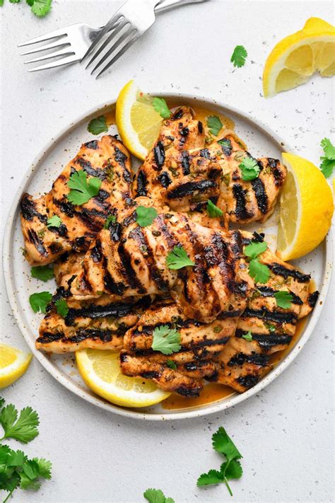 Grilled Cilantro Lime Chicken Recipe Cookin With Mima