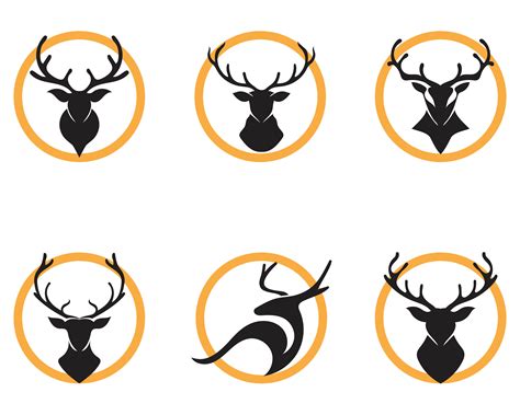 Deer Vector Icon Illustration Design 597450 Vector Art At Vecteezy