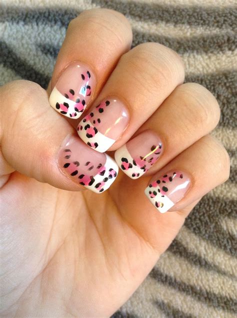 Pink Cheetah Nails :) | Pink cheetah nails, Nail care diy, Cheetah nails